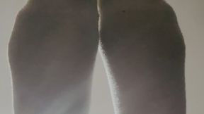 Kneel under my Smelly Feet and Worship Them!