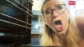 ”Titty Vika Viktoria Gets Stuck In The Oven & Gets Her Beaver Pounded In Doggystyle - Free Porn Video”