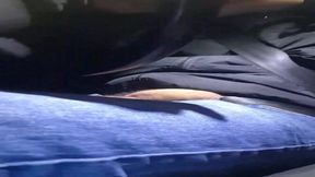 Amateur jock gets his stick waved while driving