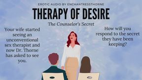 Therapy of Desire: The Counselor's Secret - Strap-On Fantasy Cuckold Dominance Submission Anal Play BDSM