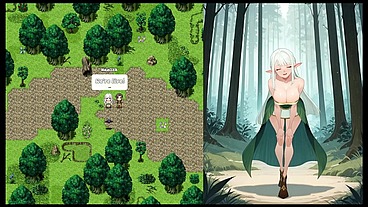 NTR Tales The Elf Next Stream [ CUCKOLD Hentai Game ] Ep.1 Morning wood HANDJOB !