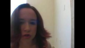 Petite and barely legal beauty puts on a sexy strip show, taking off her