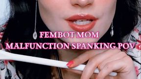 FemBot Mom Malfunction Spanking POV (MOBILE VERSION)