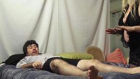 milf Gives boyfriend The Wrong Pills And Helps Him Cumua9Sznvn