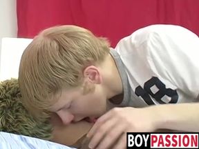 Lovely Kevin Grey assbanged by blond twink Sky Sylvanus