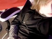 Cute Twink Femboy Makes Cummy Ice-lollys