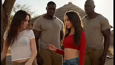 The BEST #8 ( 2 BRAZILIAN SLUTS   2 BBC AFRICANS &quot_Tourists in Africa&quot_ ) = Today only $2.99 Stretched gaped wrecked brazilian girls gangbang creampie amador big pussy anal hard big dick [AI Generated]