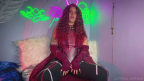 Scarlet Witch Defeets Tony Stark