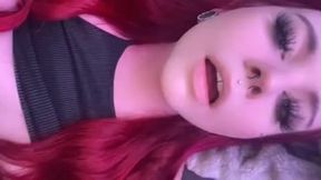 Sandy-haired post op TRANSSEXUAL pops