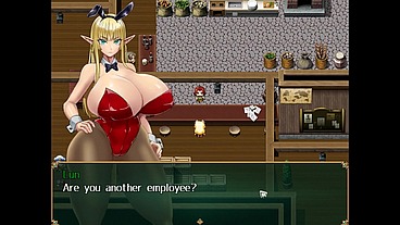 You Can't Corrupt Me! Naive Elf [ TABOO Hentai Game ] Ep.3 first lesbian kiss and huge milking tits !