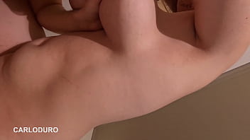 Hot massage to couple in hotel, creampie, cum in mouth [full vid available] - Carlo Duro