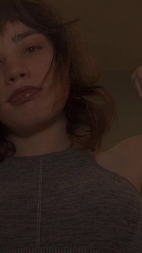Showing off My Cum Filled Hole