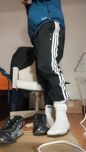 Cum in my sports shoes