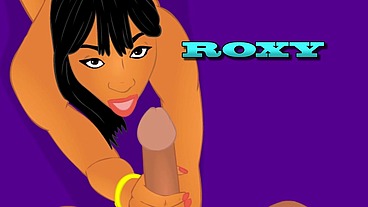 Sexy thick bubble butt ebony Roxy Reynolds fucks a big black dick before the betrayl