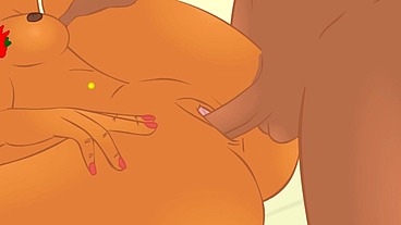 Sexy thick bubble butt ebony Roxy Reynolds fucks a big black dick before the betrayl
