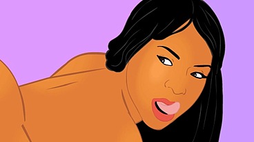 Sexy thick bubble butt ebony Roxy Reynolds fucks a big black dick before the betrayl