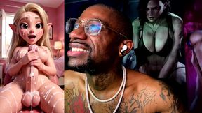 transgender princess zelda wants us to blow on her hard ocarina, transgender girl is ass fucking herself while busting nuts in the gym, cheerleader cumming for her nfl team 69, ai generated