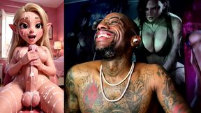 transgender princess zelda wants us to blow on her hard ocarina, transgender girl is ass fucking herself while busting nuts in the gym, cheerleader cumming for her nfl team 69, ai generated