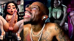 transgender princess zelda wants us to blow on her hard ocarina, transgender girl is ass fucking herself while busting nuts in the gym, cheerleader cumming for her nfl team 69, ai generated