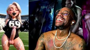 transgender princess zelda wants us to blow on her hard ocarina, transgender girl is ass fucking herself while busting nuts in the gym, cheerleader cumming for her nfl team 69, ai generated