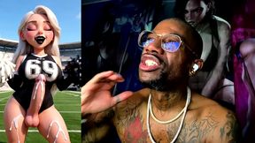 transgender princess zelda wants us to blow on her hard ocarina, transgender girl is ass fucking herself while busting nuts in the gym, cheerleader cumming for her nfl team 69, ai generated