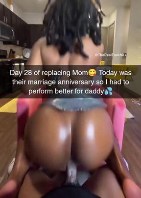 Curvy step-daughter gets a surprise daddy-doggy-style fuck