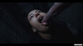 Deep throat trailer with unapproachable Canela Skin from Hentaied
