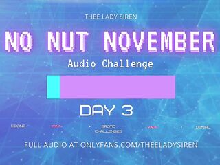 No Nut November Audio Defiance Day three