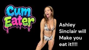 Cum Eating Process with Ashley Sinclair HD