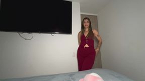 me cojo a mi hermanastro antes de irme para la discoteca