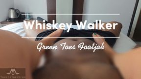Ms Walker Green Toes Footjob
