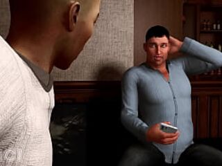 MILF is cheating on her husband while she is on the phone - (VAM)