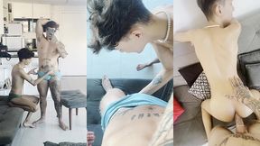 pau grande fudendo a bunda