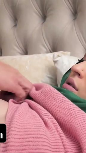 Hijab Hookup - Middle Eastern Exchange Student gets Her Tight Twat Drilled Deep By Her Foster Stepdad   Clip 2