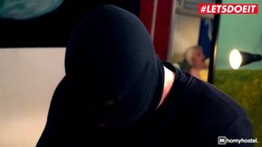 Horny Hostel Marilyn Sugar Blonde Czech Teen Fucks A Burglar