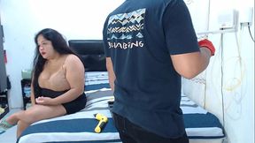 Video viral Seduciendo al t&eacute_cnico del internet satelital