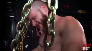 NastyDaddy: Brian Bonds Rims And Fucks Muscle Daddy Dale Savage Raw
