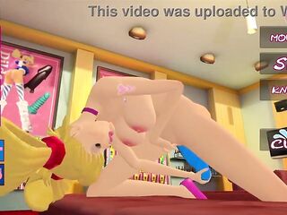 3DGSPOT - Horny Teen Golden-haired Gets All Her Holes Screwed At The Same Time! 3D CARTOON PORN!