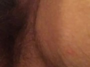 First Playtime In A While BBW milf cougar toy vibrator play button mature hairy bush