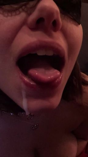 girlfriend love swallowing cum