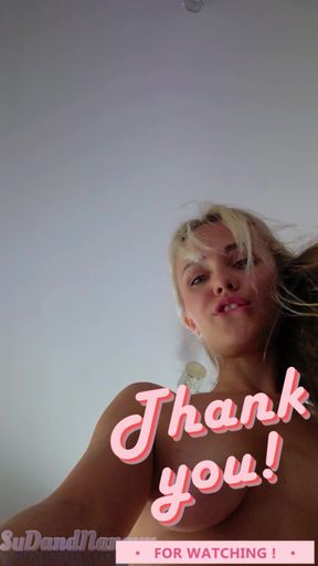 Shaved Blonde Close-up