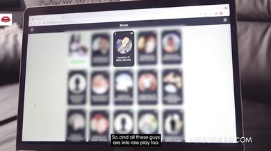 Crazy German Hookup In Vinyl & Leather Carnival Costume