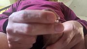 i was so horny i was pissing precum