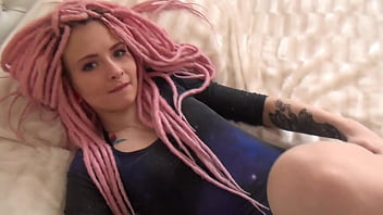 Beauty with dreadlocks gets my hard meat