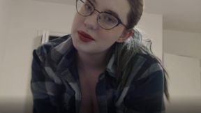 Girlfriend wakes you up and tells you how to jerk off
