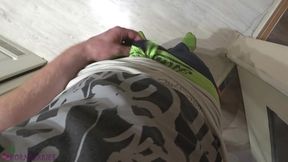 pov teen skate footjob