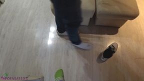pov teen skate footjob