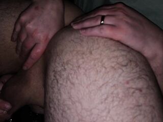 Self sucking and rimmed aid- Strained sloppy jock