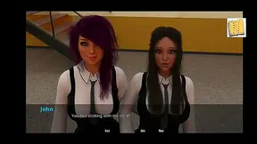 Teen Cartoon Boy Rewards Buff Gym Bunny with Wild Post-Workout Blowbang