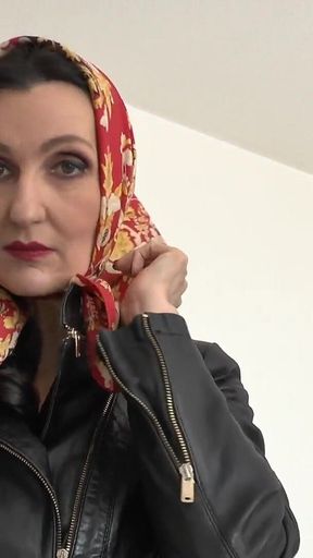 Beautiful Silk Headscarves Fashion Show, JOI, Lady Victoria Valente